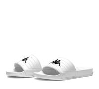 Kappa Mixte Logo Noles Chaussons, White Black Black, 40 EU