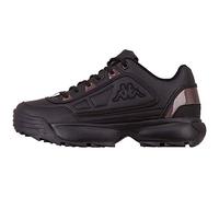 Kappa Mixte Rave Gc Women Chaussure de Course sur Route, 1111 Noir, 38 EU