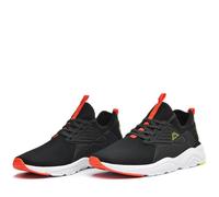 Kappa Mixte San Puerto Chaussure de Gymnastique, Noir Orange Foncé Vert Clair, 42 EU