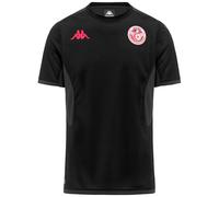 Kappa Mokiba Pro 2 Tunisia Maillot Entraînement | Polyester Recyclé Hydro-Way | Slim FIT Gara 2026/27