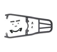 Kappa Porte-bagages sans plaque KR2126 pour Yamaha XSR700 2016-2021 Monokey/Monolock Argenté