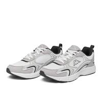 Kappa MYGIDO 3 - Baskets Sneakers Unisexe - en Mesh et Synthétique - Semelle en Caoutchouc avec Semelle Intérieure Viscoélastique - Design de Qualité et Style Sportif - Couleur Blanc et Taille 42