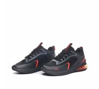 Kappa Nagyo Jr Lace Low Cut Sneakers | Kid | Size 36 Basket, Multicolore (Black Red MD)