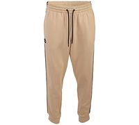 Kappa Pantalon de survêtement pour Homme, Coupe Droite, Marron Rice, S Mixte
