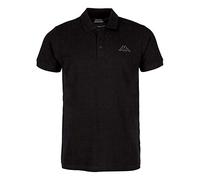 Kappa Peleot Polo. Hommes, Noir, 5XL