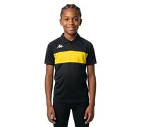 Polo fille Kappa SOCCER DIANETTI Noir 8 ans