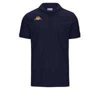 Kappa Gastio Short Sleeve Polo Bleu M Homme
