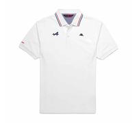 Kappa - Polo Aarau BWT Alpine F1 Team 2024 pour Homme - Blanc - Taille 5XL