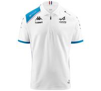 Kappa Polo Acrem BWT Alpine F1 Team Officiel Formule 1 - Blanc - S