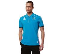 Kappa - Polo Adrem BWT Alpine F1 Team 2024 pour Homme - Bleu - Taille M
