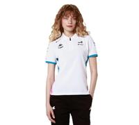Kappa - Polo Adrew BWT Alpine F1 Team 2024 pour Femme - Blanc - Taille S