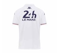 Kappa - Polo Andoi 24H Le Mans 2024 | Event pour Homme - Blanc - Taille L