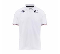 Kappa - Polo Andoi 24H Le Mans 2024 | Event pour Homme - Blanc - Taille M