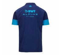 Kappa - Polo Andoi BWT Alpine F1 Team 2024 pour Homme - Bleu - Taille 3XL
