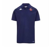 KAPPA Polo Angat homme rugby bleu marine manches courtes col polo - coupe ajustée 8 ans