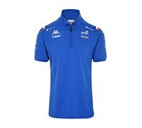 Kappa Polo Asham BWT Alpine F1 Team Officiel Formule 1 (L, Bleu)