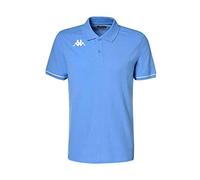 Kappa Polo Barli Manches courtes Bleu/Blanc Taille L Homme