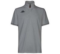 Kappa Barli Short Sleeve Polo Gris 16 Years Enfants