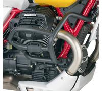 Kappa - PROTECTION MOTEUR POUR MOTO GUZZI V85 TT 2019, EN COULEUR NOIRE