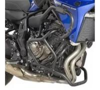 KAPPA PROTÈGES-MOTEUR YAMAHA MT 07 TRACER (16-19) NOIRS- SUPÉRIEURS