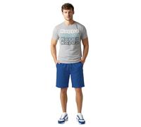 Kappa Pyjama pour homme en coton court - Pyjama d'été léger à manches courtes - Ensemble de sport, L