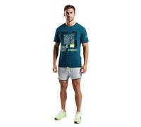 Kappa Pyjama pour homme en coton court - Pyjama d'été léger à manches courtes - Ensemble de sport, XXL