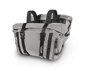 Kappa - RA316 - Paire de sacoches cavalières souples, 25 l - Gris