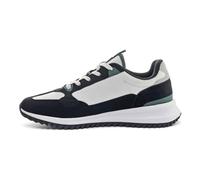 Kappa Rernal 2 Baskets Basses Confortables et Stylées, Blanc et Rouge Blaze, Taille 45