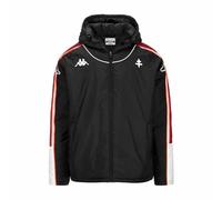 Kappa REVERTIS FC METZ JACKETS | BLACK/RED GRANATA/WHITE/ORANG | Size L