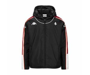 Kappa REVERTIS FC METZ JACKETS | BLACK/RED GRANATA/WHITE/ORANG | Size L