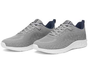 Kappa Rostie Baskets Unisexe Maille Respirante - Gris/Bleu - Taille 46 | Basket unisexe basse à tige en maille respirante et semelle intérieure en mousse à mémoire de forme.