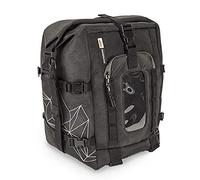 Kappa Sac de réservoir pour Moto Modulable avec Besace RA317 (en utilisant Le système M.O.L.L.E) Noir