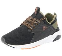 Kappa Saint Port Lace Jr Basket, Noir, Vert, 35 EU