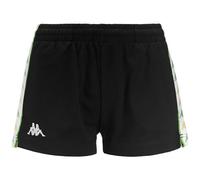 Kappa Short 222 Bande TREADYI WO Noir/Blanc XS