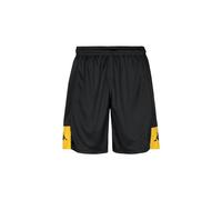 Kappa Short Daggo pour Homme, Noir/Jaune, M