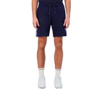 Kappa - Short de Sport, Homme, Bleu, Coton, Sportstyle, Logo Tape Gerri, Taille: S