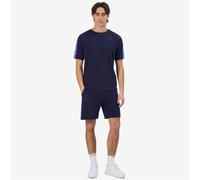 Kappa - Short de Sport, Homme, Bleu, Coton, Sportstyle, Logo Tape Gerri, Taille XS