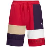 Kappa - Short de Sport, Homme, Rouge, Coton, Sport, 222 Bandes Welruo, Taille XL