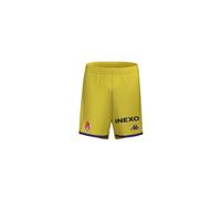 Kappa Short GK 2 Real Valladolid 23/24, Short de Match, Jaune, M, Homme
