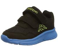 Kappa, Sneakers Mixte bébé, Black, 20 EU