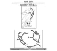 KAPPA SUPPORT DES COFFRES LATÉRAUX MONOKEY SIDE SUZUKI DL65 '11-16