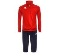 Kappa Survêtement d'Entraînement pour Garçon, Taille YXX, Marine Rouge/Bleu