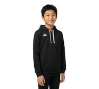 Kappa Sweat à capuche Bali Noir 14 ans Garçon