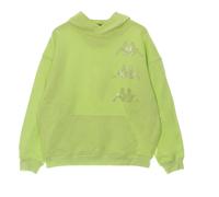 Kappa - Sweat à capuche Homme Vert Lime - Homme - Sweatshirts et sweats à capuche - Vert - Taille: M