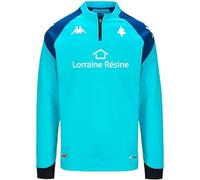 Kappa Sweat ABLAS Pro 7 FC Metz 23-24, L, Bleu, Homme