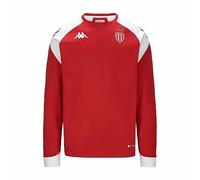 Kappa Sweat ALDREN Pro 7 Monaco 23-24, Rouge/Blanc, 3XL, Homme