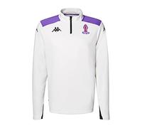 Kappa - Sweat col zippé Ablas Pro 5 Rugby World Cup pour Homme - Gris - Taille 2XL