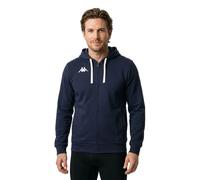 Kappa Sweatshirt à capuche Banto zippé Bleu 4XL