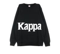 Kappa - SweaT-shirt col rond homme Noir/Blanc - Homme - Sweatshirts et sweats à capuche - Noir - Taille: L