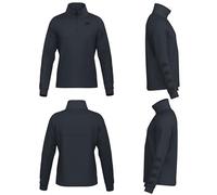 Kappa - Sweat-Shirt Homme Coupe Régulière en Gazée avec Zip Frontal, Poches Latérales, Insert Mesh à l'arrière, Poignets côtelés, Logo Omini Imprimé et Manches avec Répétition Logo